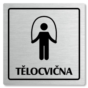 Tělocvična, 80x80mm, stříbrná, Arizona
